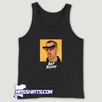 Bad Bunny Face Tank Top