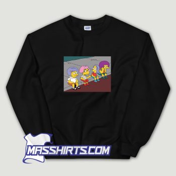 Bart On The Road Sweatshirt
