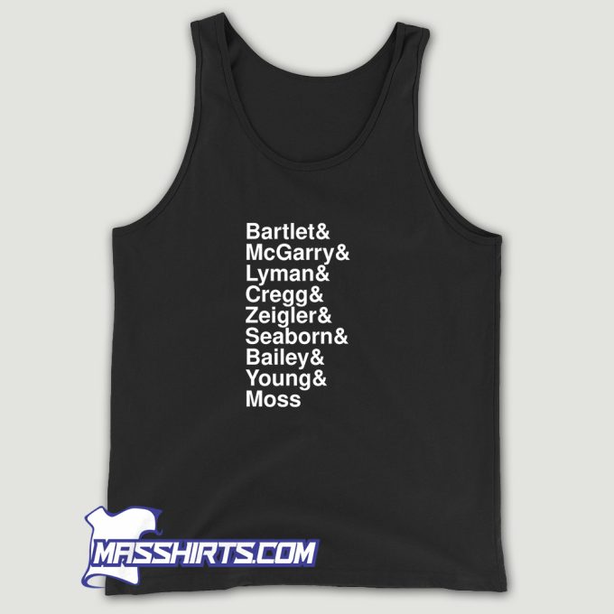 Bartlet McGarry Lyman Cregg Ziegler Tank Top