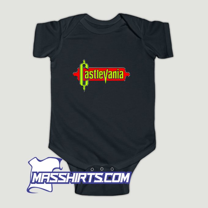 Castlevania Green Baby Onesie