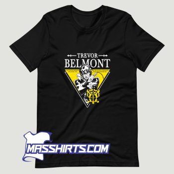 Castlevania Trevor Belmont Triangle T Shirt Design