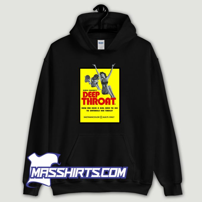 Deep Throat Movie Poster Hoodie Streetwear