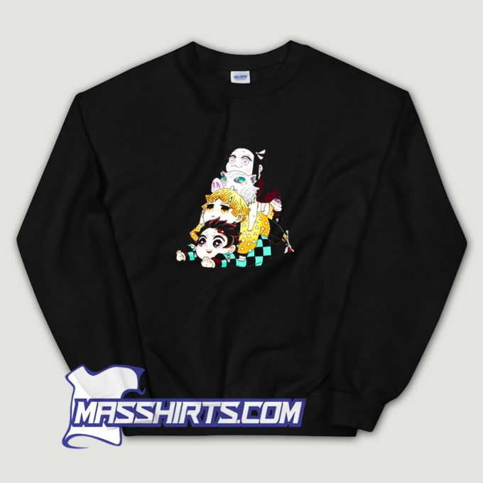 Demon Slayer Gang Cute Sweatshirt