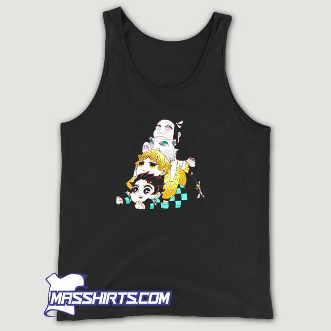 Demon Slayer Gang Cute Tank Top