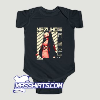 Demon Slayer Nezuko Kimetsu No Yaiba Anime Baby Onesie