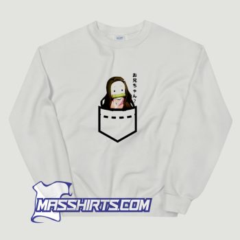 Demon Slayer Pocket Nezuko Sweatshirt