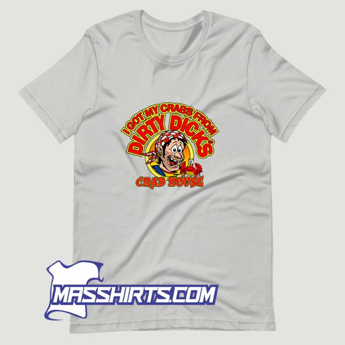 Dirty Dicks Crab House T Shirt Design