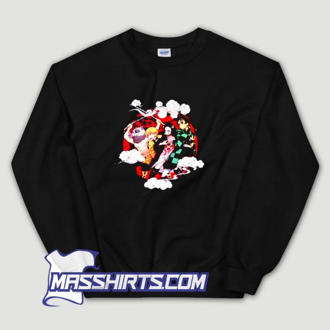 Funny Kimetsu No Yaiba Demon Slayer Sweatshirt