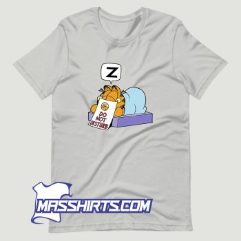 Garfield Do Not Disturb T Shirt Design
