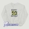 Happy 50Th Birthday Me Minions Sweatshirt