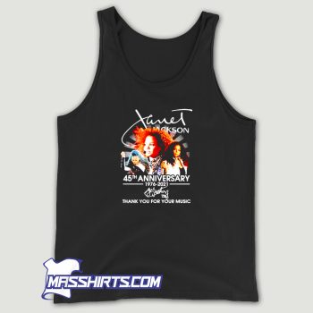 Janet Jackson 45Th Anniversary 1976 2021 Tank Top