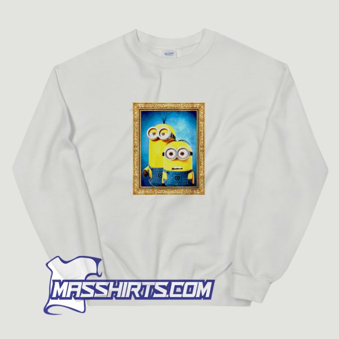 Me Minions Duo Framed Photo Sweatshirt