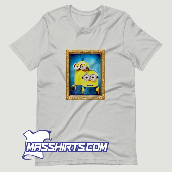 Me Minions Duo Framed Photo T Shirt Design