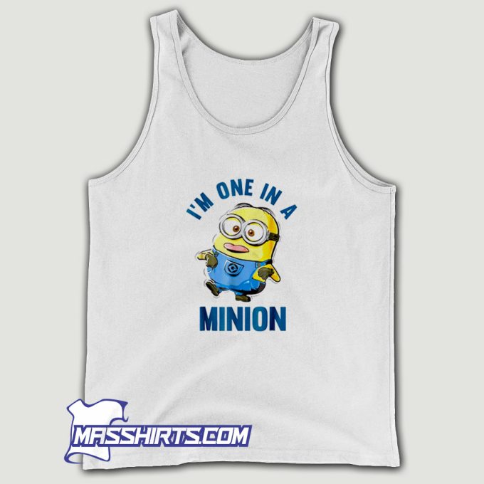 Minions Dave One In A Minion Tank Top