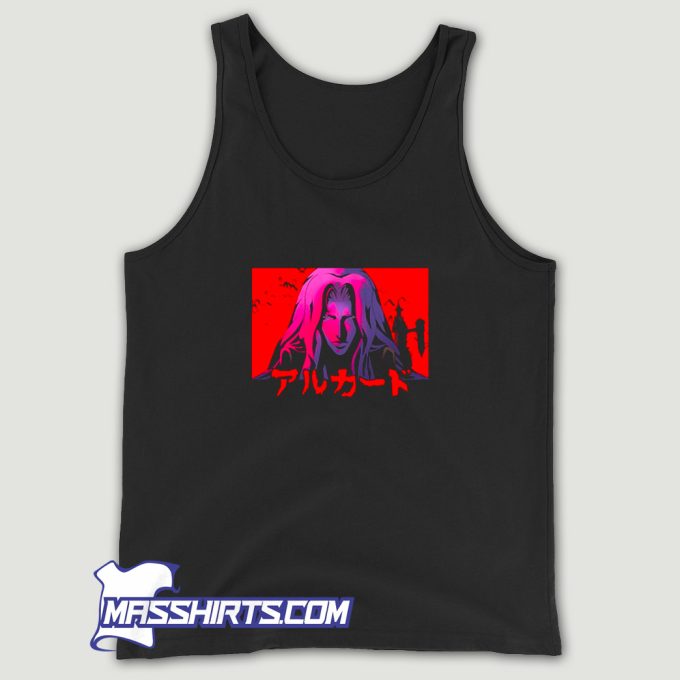 Netflix Castlevania Alucard Portrait Tank Top