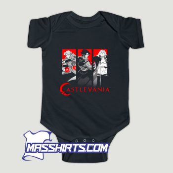 Netflix Castlevania Trio Panels Baby Onesie