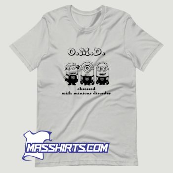 O.M.D Obsessed With Minions Disorder T Shirt Design