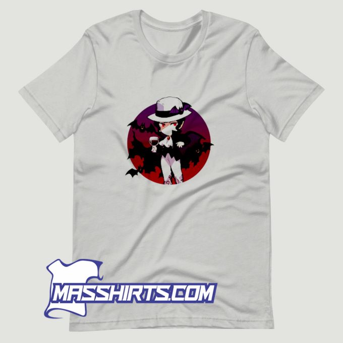 Red Wine Muzan Kibutsuji Demon Slayer T Shirt Design