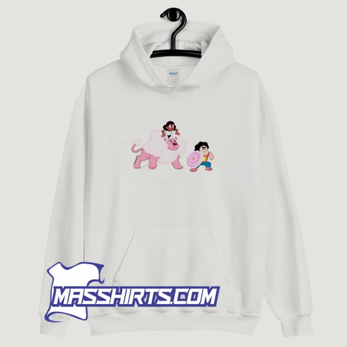 Steven Universe Connie Lion And Steven Hoodie Streetwear