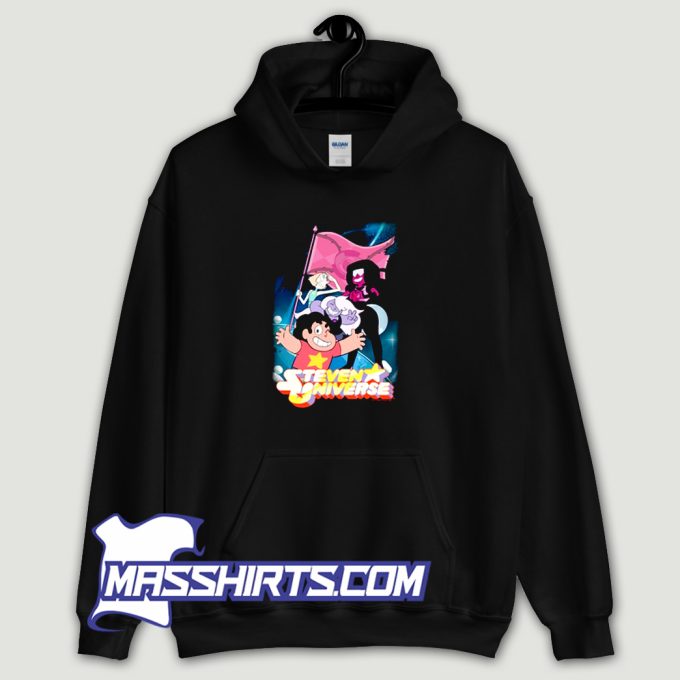 Steven Universe Crystal Gem Flag Hoodie Streetwear