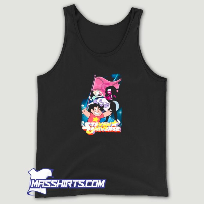 Steven Universe Crystal Gem Flag Tank Top