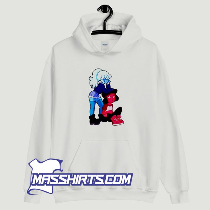 Steven Universe Ruby Saphhy Hoodie Streetwear