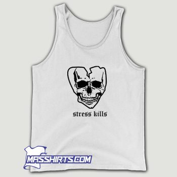 Stress Kills Skull Tank Top