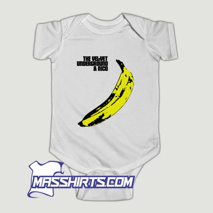 The Velvet Underground And Nico Baby Onesie