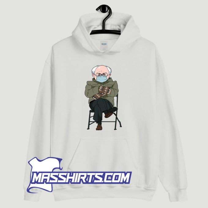 Bernie Inauguration Mittens Hoodie Streetwear