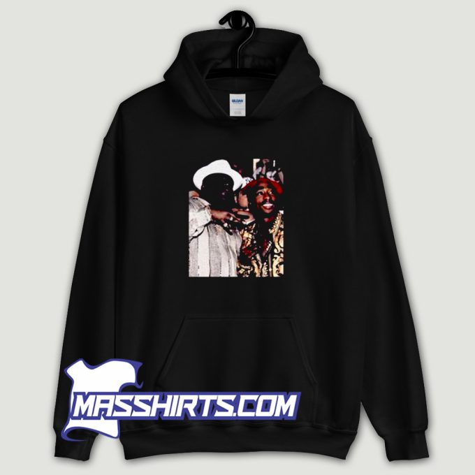 Biggie Smalls With Tupac Fashionable Hoodie Streetwear