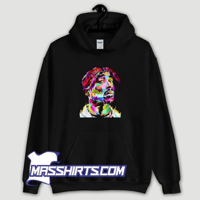 Classic Tupac Shakur Painting Hoodie Streetwear