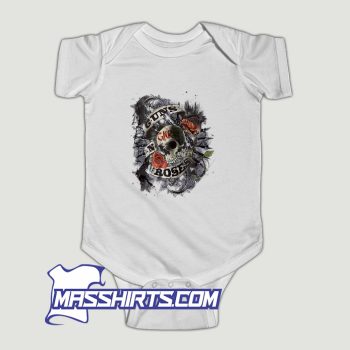 Guns N Roses Firepower Baby Onesie