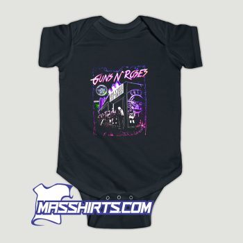 Guns N Roses Sunset Boulevard Baby Onesie