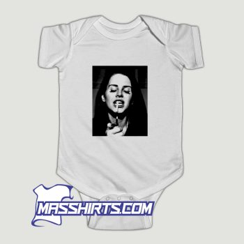 Lana Del Rey Bad Girl Smoke Baby Onesie