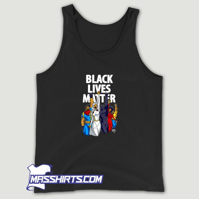 Marvels Black Liver Matter Tank Top