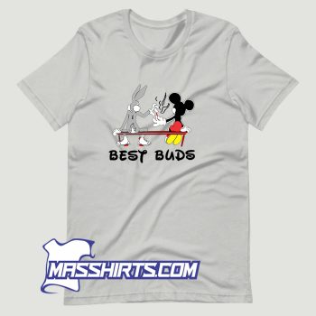 Mickey and Bugs Bunny Best Buds T Shirt Design