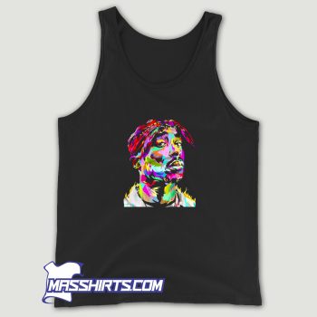 Tupac Shakur Painting Tank Top