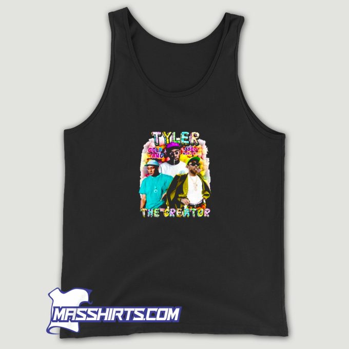 Tyler The Creator Jiggy Worldwide 90s Tank Top