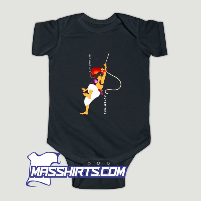 Aladdin And Abu One Jump Into Adventure Baby Onesie