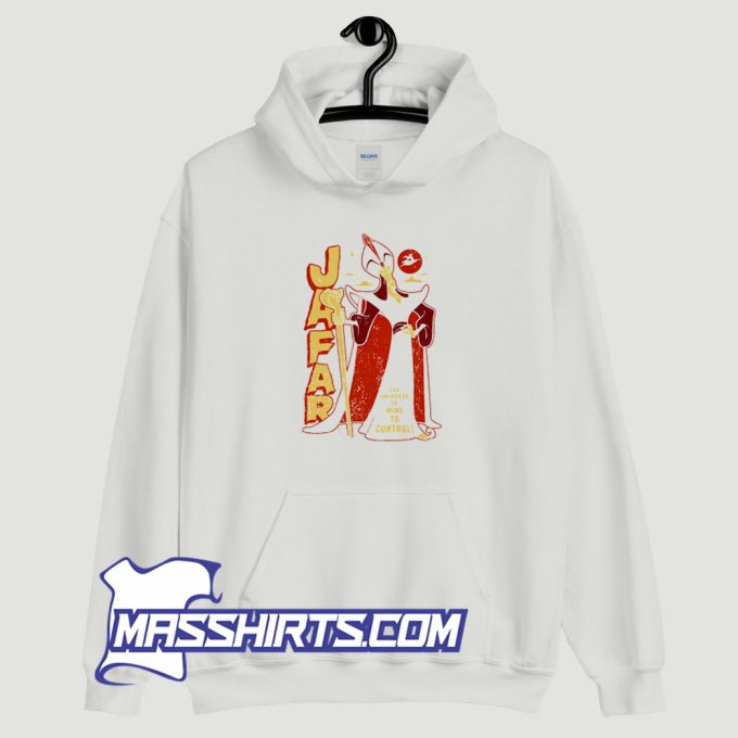 Aladdin Jafar Distressed Portrait Logo Hoodie Streetwear