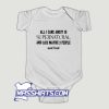 All I Care About Is The Supernatural Baby Onesie