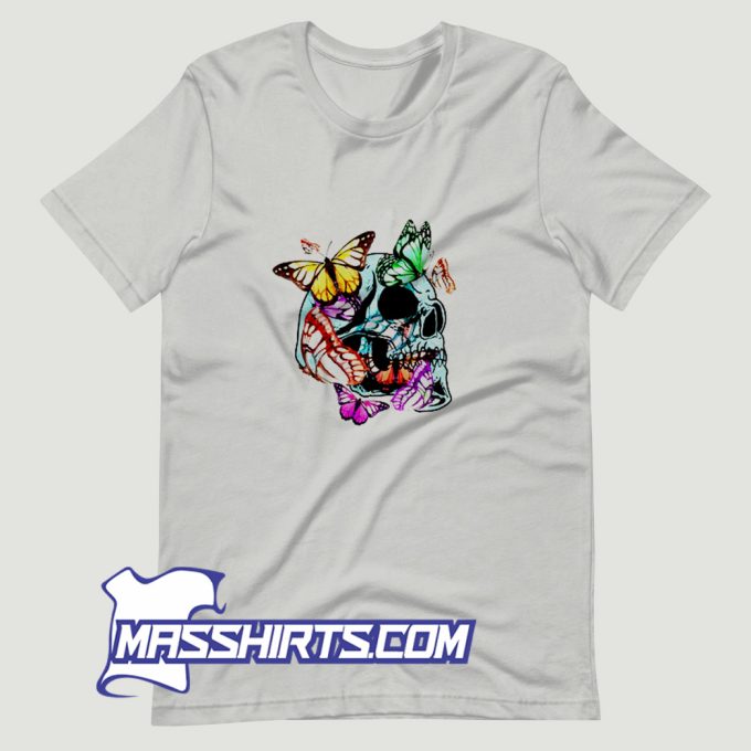 Awesome Colorful Butterfly Insect T Shirt Design