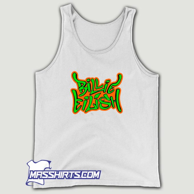 Billie Eilish Graffiti Tank Top