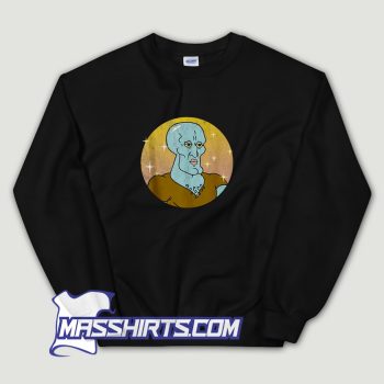 Cute Handsome Squidward Portrait Sweatshirt