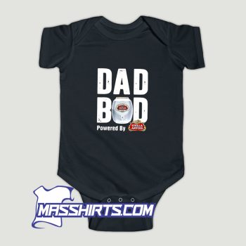 Dad Bod Powered By Drink Beer Baby Onesie