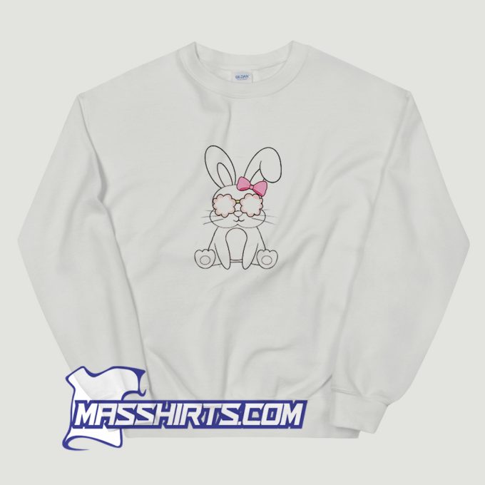Happy Easter Day Cute Bunny Sweatshirt