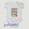 Hoppy Easter Day Hippie Baby Onesie