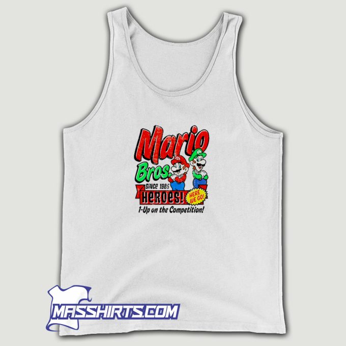 Mario Bros Mario & Luigi Since 1985 Tank Top