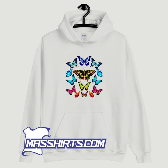 Nature Butterflies Monarch Hoodie Streetwear