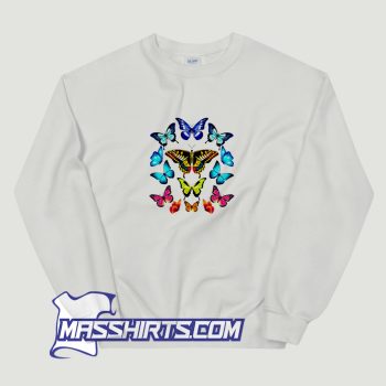 Nature Butterflies Monarch Sweatshirt